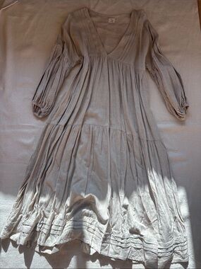 Opia Linen Maxi Dress